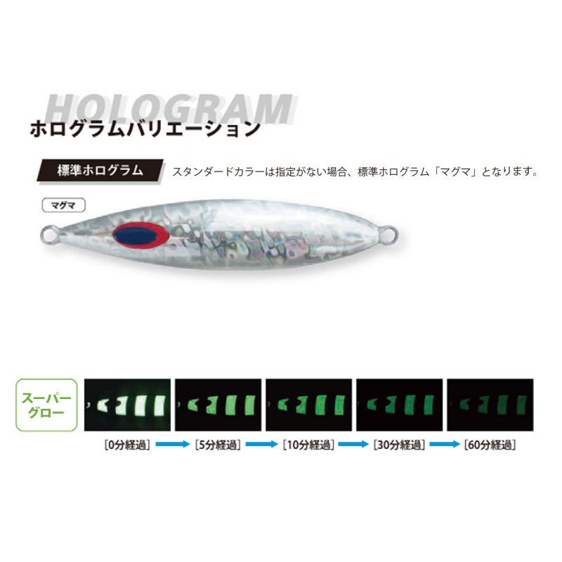 ディープ ライナー スロースキップフレック 300g M マグマ スーパー