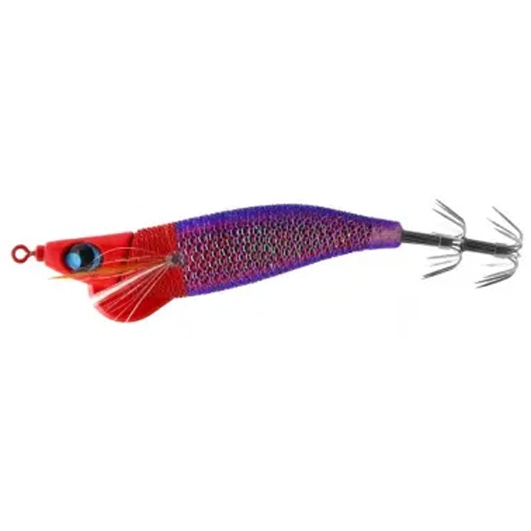 uroco DROPPER 80mm 7本セット エギ ウロコ uroco ウロコロドロッパー 80mm #007UV 赤・紫 (エギング エギ