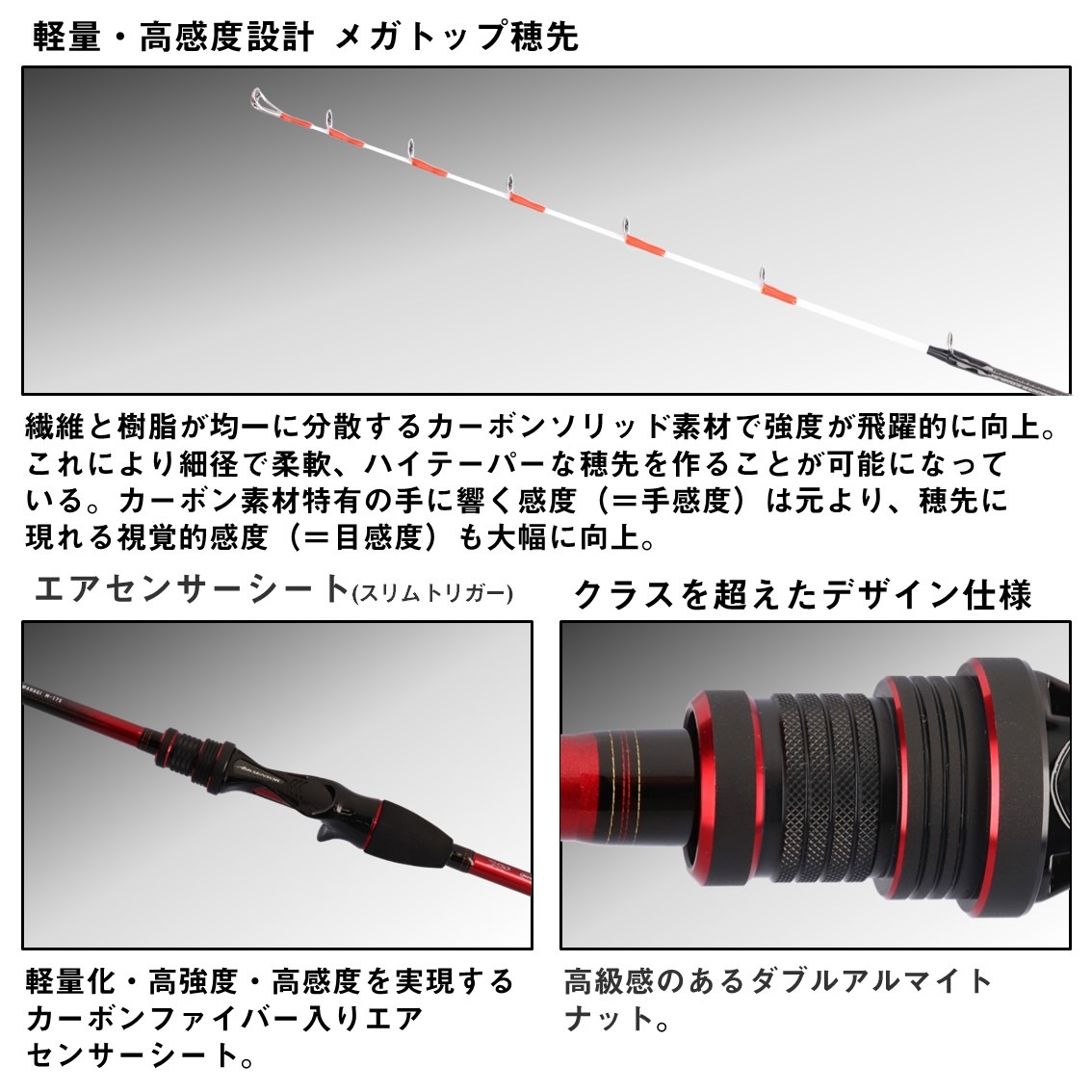 ダイワ 24 アナリスターカワハギ M-175 K (Daiwa 竿 ロッド 船 海 釣り