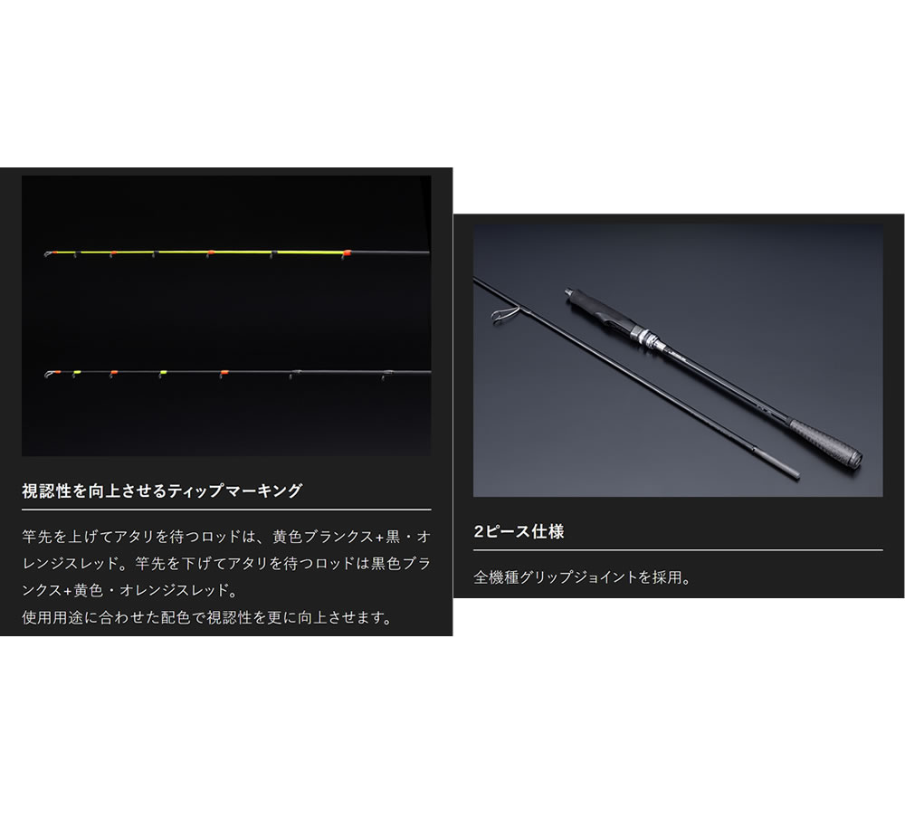 ジャッカル ゲキダキシャフトエクストロ GDX-C68UL (イカメタルロッド