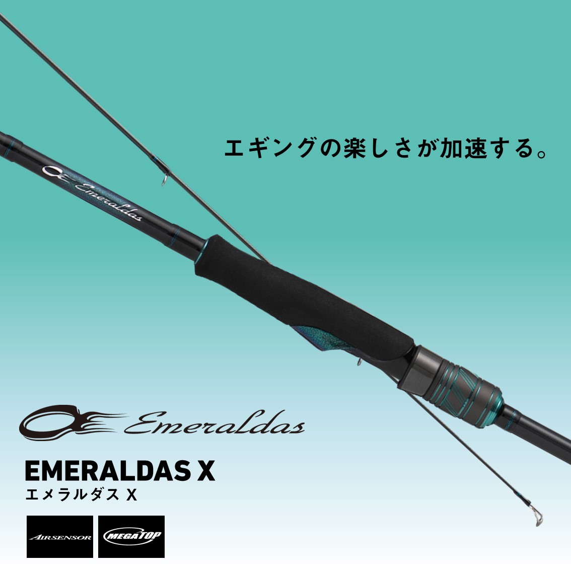 ダイワ 25 エメラルダスX 86ML・J (Daiwa エギングロッド 竿 釣り 2