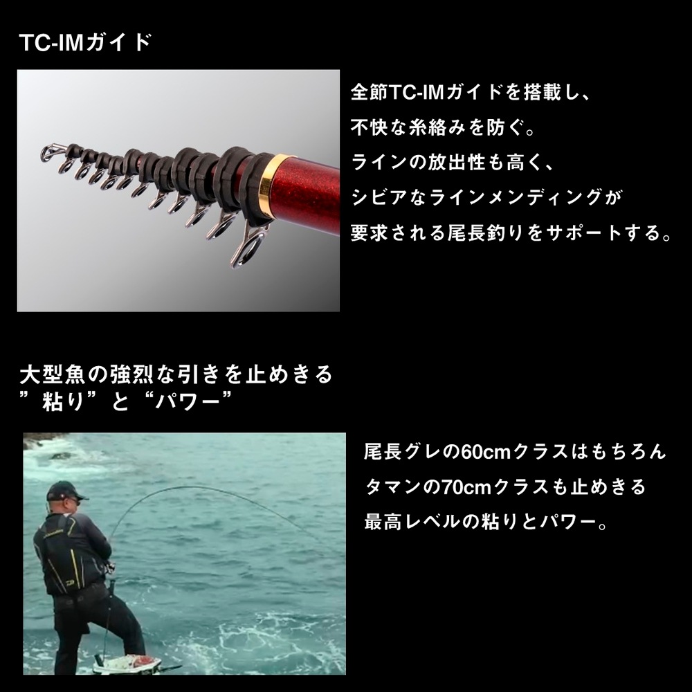 ダイワ モンスタートルク 尾長MH-53 (Daiwa 竿 ロッド 磯 海 釣り