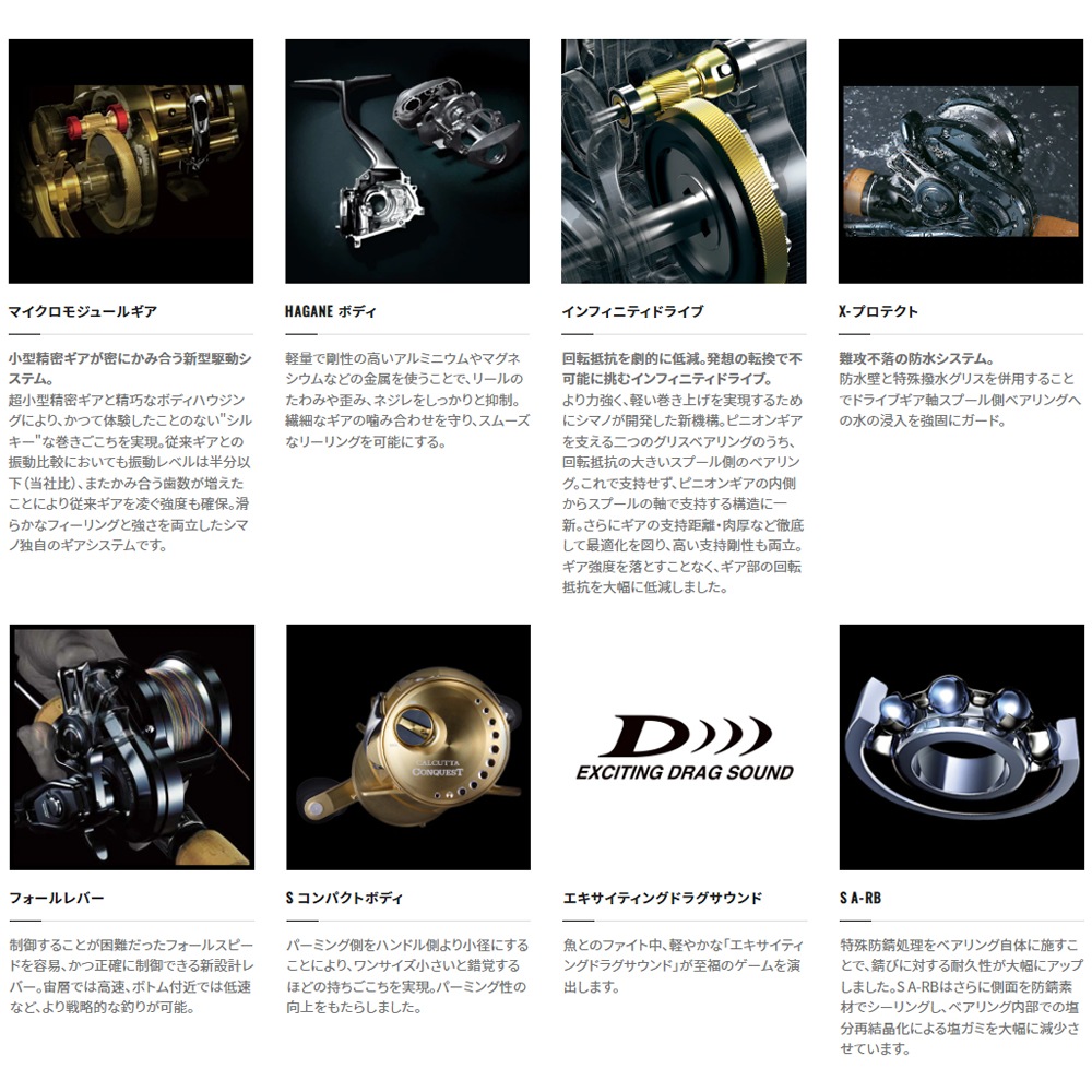 シマノ 22 オシアコンクエスト 300PG 右ハンドル (ジギング・タイラバ