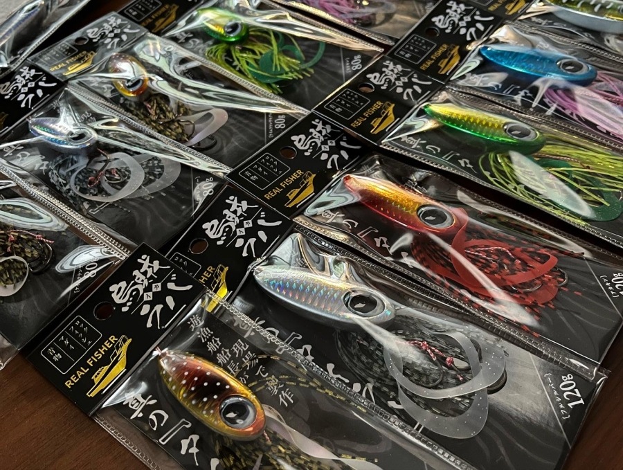 リアルフィッシャー REAL FISHER 烏賊ラバ 150g (鯛ラバ タイラバ