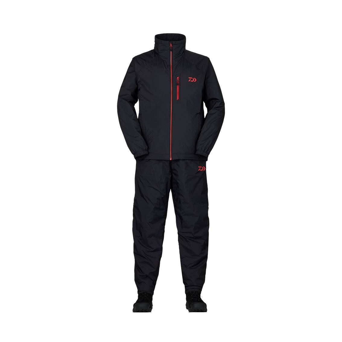 ダイワ コーデュラウォームアップスーツ ブラック M～XL DI-5223 (防寒