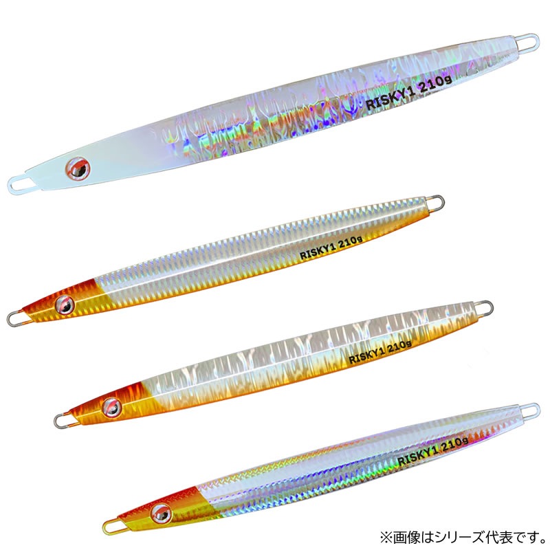 カンジ リスキー1 210g ファイヤードルフィンコラボ (メタルジグ