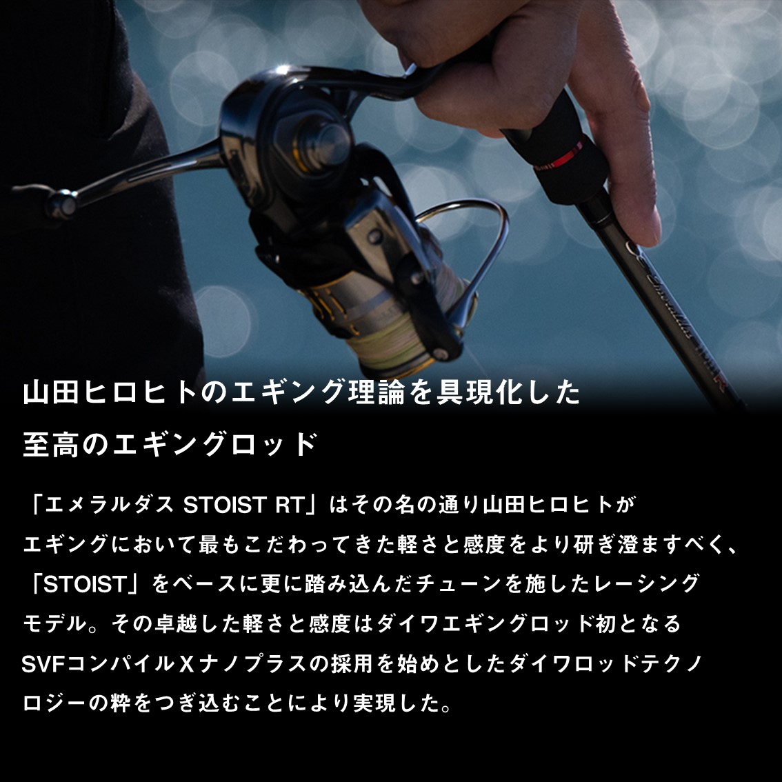 ダイワ エメラルダス ストイストRT 80LML (Daiwa エギングロッド 竿