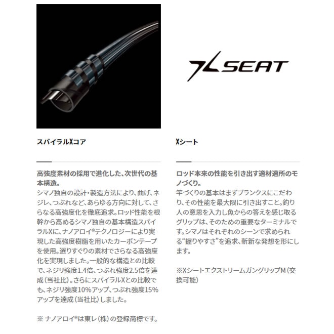 シマノ 21 サーベルマスターXRテンヤ 73MH185/R (船竿 タチウオ テンヤ