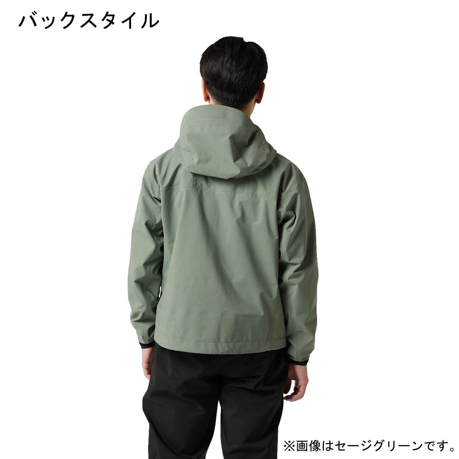 シマノ ゴアテックス ショートレインジャケット ブルーチャコール RA