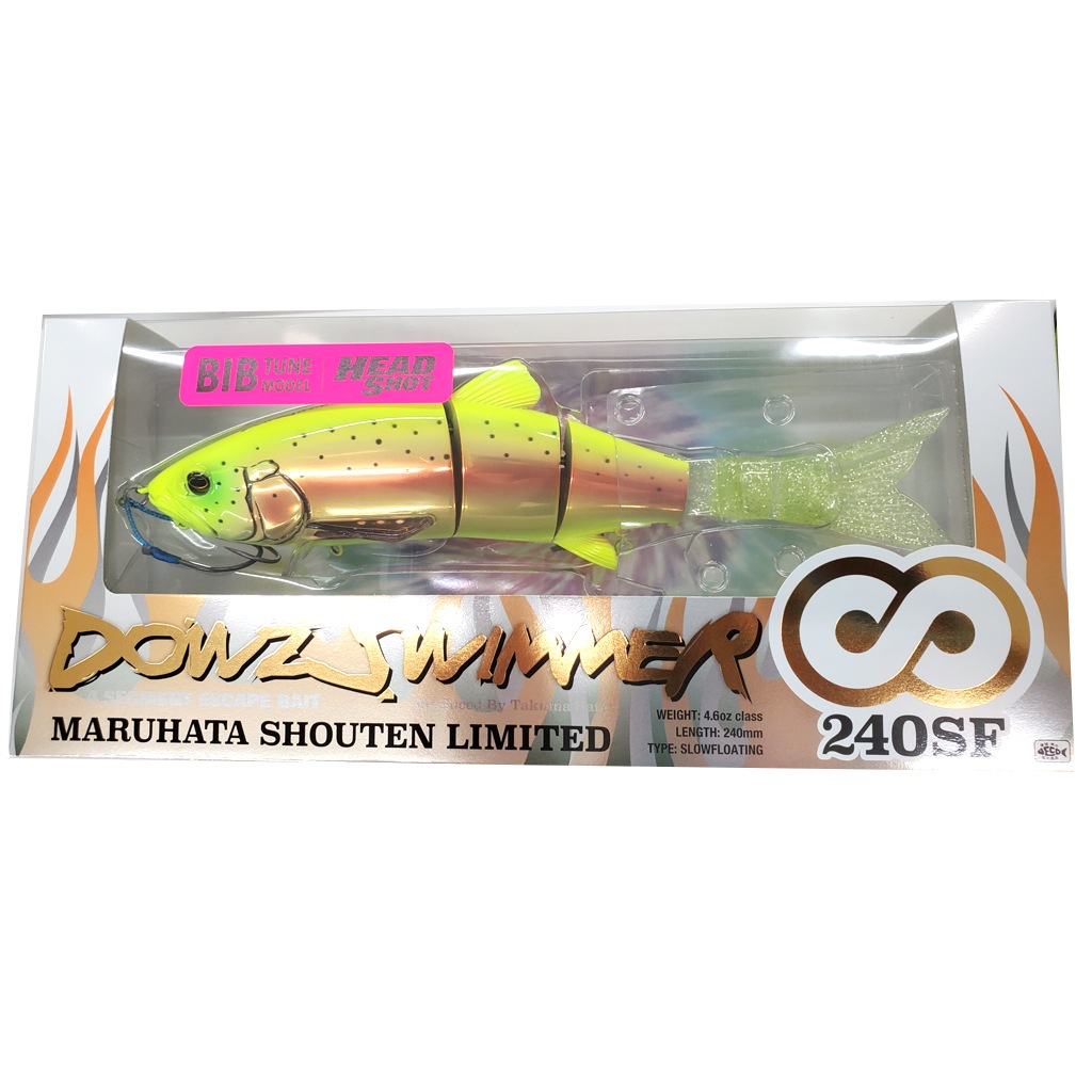ザップ ダウズスイマーエイト 240SF ビブチューン ヘッドショット YB