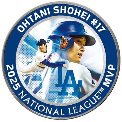 2025ナショナル・リーグ 大谷翔平MVP記念メダル 純銀メダル｜エンディ