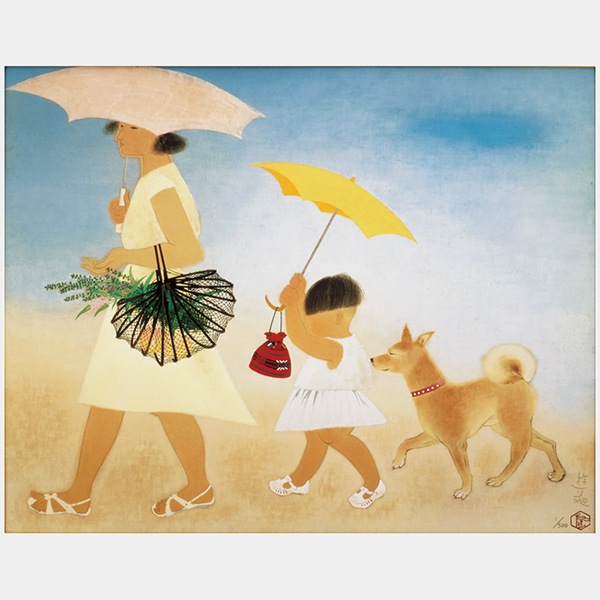 小倉遊亀、『径』、希少画集画、状態良好、新品高級額装付 小倉遊亀「径」＜額＞｜エンディショップ【公式通販】