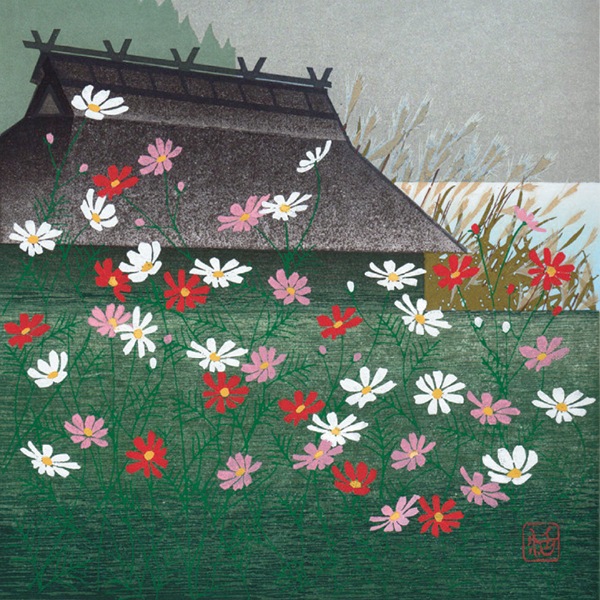 あいわ活士 創作木版画「秋風そよぐ」｜エンディショップ【公式通販】