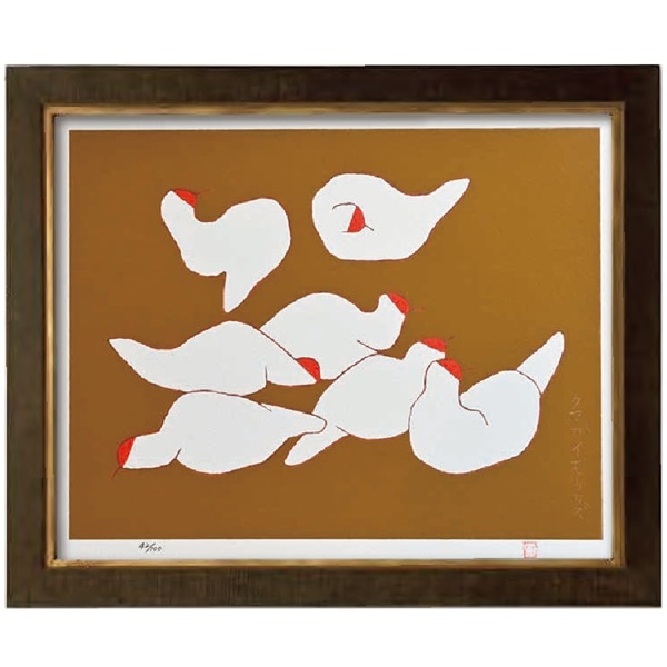 熊谷守一「群鶏」｜エンディショップ【公式通販】