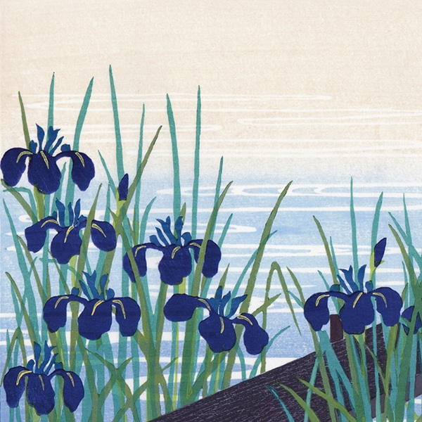 あいわ活土 花咲く故郷11月 染まる里 茶額 版画 風景画 あいわ活土 花咲く故郷11月 染まる里 茶額 版画 風景画