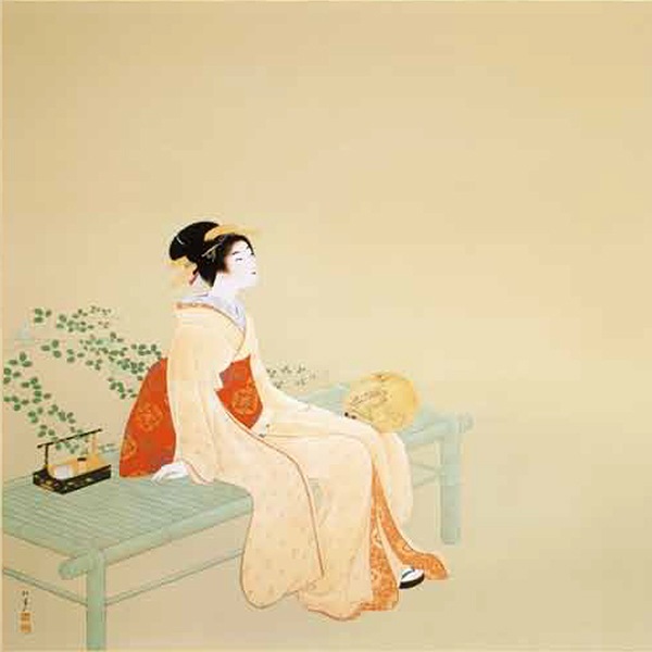 阿部盛有、【虹の郷】、希少な額装用画集より、新品額装付、状態良好 東郷青児、【砂漠の花】、希少な額装用画集より、状態良好、新品額装付