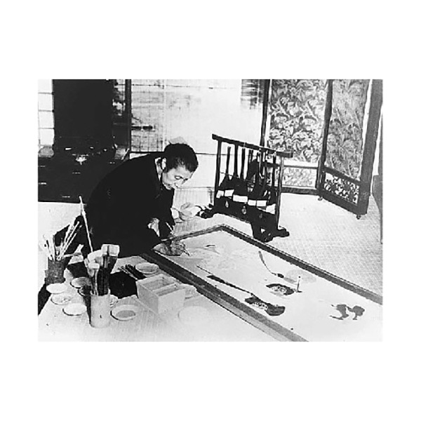 上村松園「虹を見る」＜額＞｜エンディショップ【公式通販】