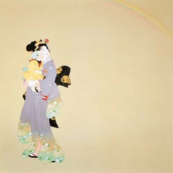 上村松園「虹を見る」＜額＞｜エンディショップ【公式通販】