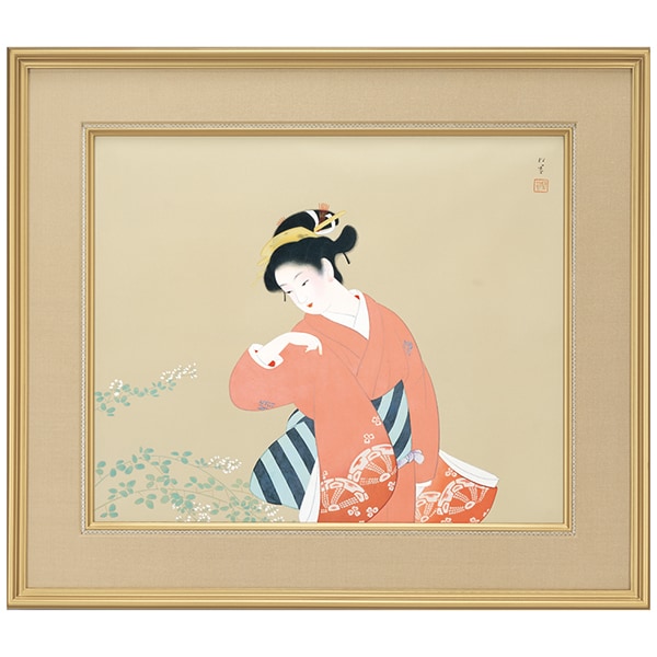 上村松園写生帖 未綴額装可能 求龍堂発行書籍 外箱付属完揃い美本 3_000000004485.jpg?1752134017