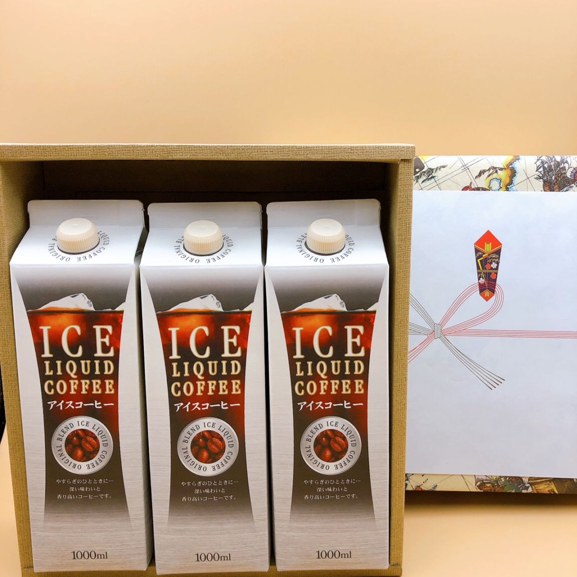 ≪送料無料≫　父の日、結婚 ギフト コーヒー ト アイス コーヒー ギフト 加糖 3本 リキッドアイスコーヒー
