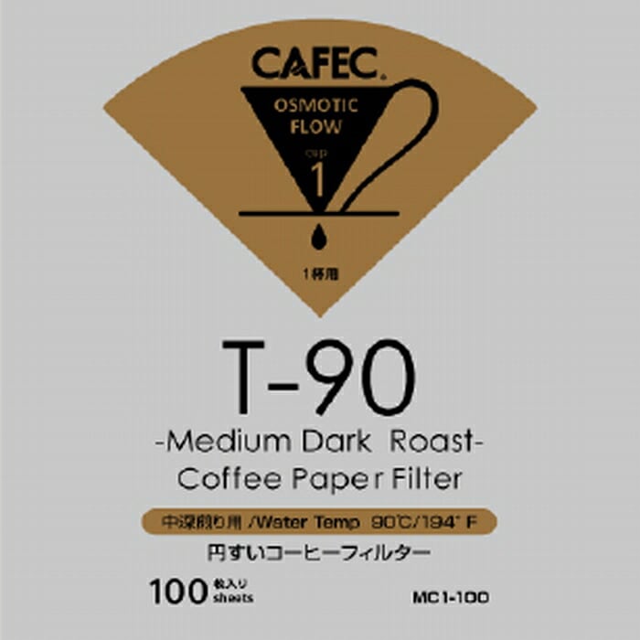 三洋産業 CAFEC（カフェック）中煎り～中深煎り用 MC4-100 円すい