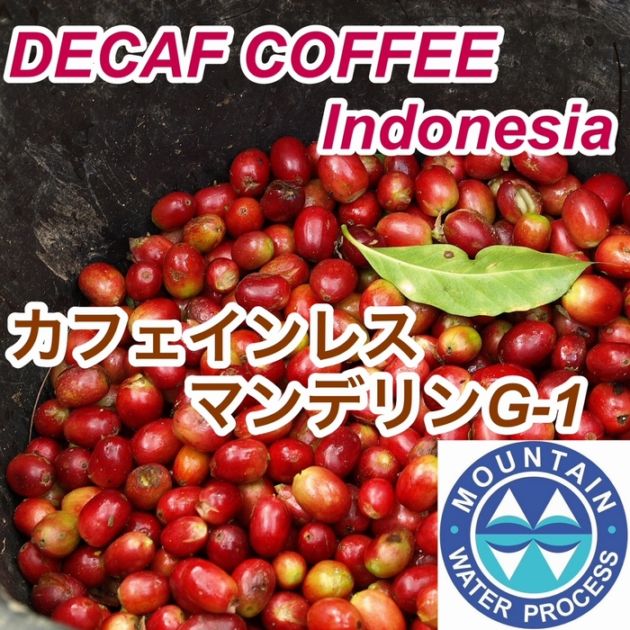 カフェインレス インドネシア マンデリンG1 デカフェ