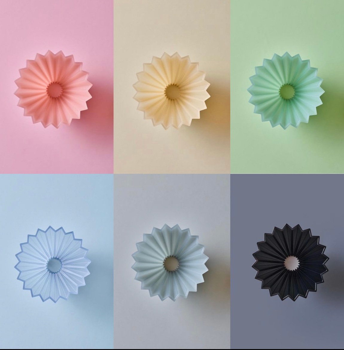 オリガミ ドリッパー エアー M 選べるカラー 箱付 ORIGAMI 3～4杯用