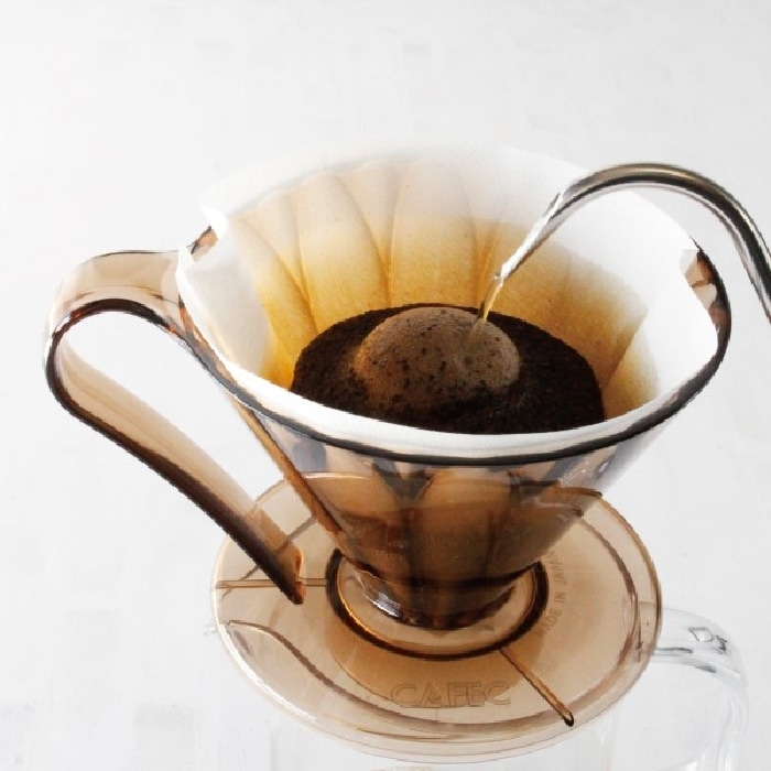 送料無料！！ 豆セット CAFEC トライタンフラワードリッパー クリア