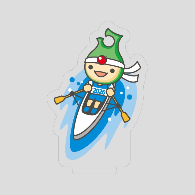 青の煌（きら）めきあおもり国スポ・障スポ 公式マスコット「アップリート君」ミニアクリルスタンド