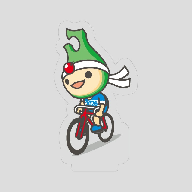 青の煌（きら）めきあおもり国スポ・障スポ 公式マスコット「アップリート君」ミニアクリルスタンド