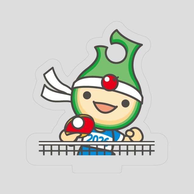 青の煌（きら）めきあおもり国スポ・障スポ 公式マスコット「アップリート君」ミニアクリルスタンド