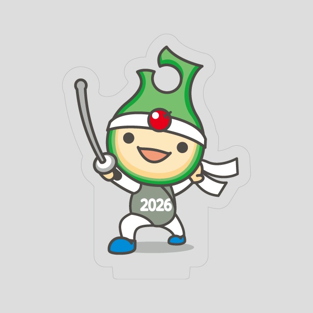 青の煌（きら）めきあおもり国スポ・障スポ 公式マスコット「アップリート君」ミニアクリルスタンド