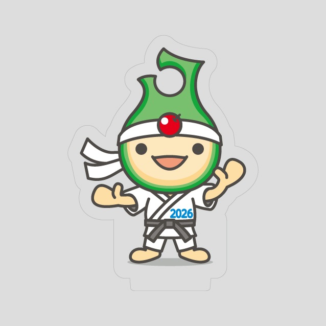 青の煌（きら）めきあおもり国スポ・障スポ 公式マスコット「アップリート君」ミニアクリルスタンド