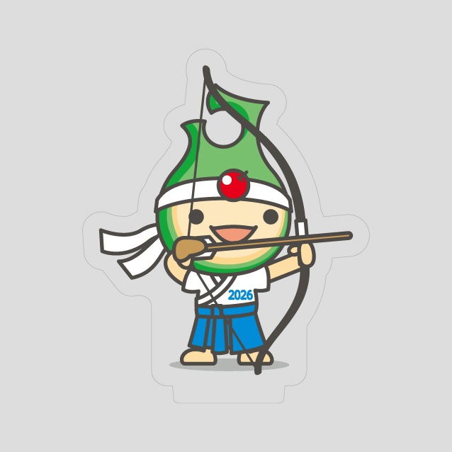 青の煌（きら）めきあおもり国スポ・障スポ 公式マスコット「アップリート君」ミニアクリルスタンド