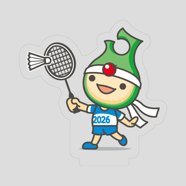 青の煌（きら）めきあおもり国スポ・障スポ 公式マスコット「アップリート君」ミニアクリルスタンド