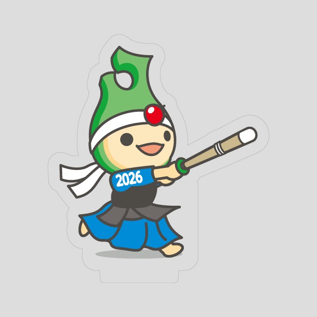 青の煌（きら）めきあおもり国スポ・障スポ 公式マスコット「アップリート君」ミニアクリルスタンド