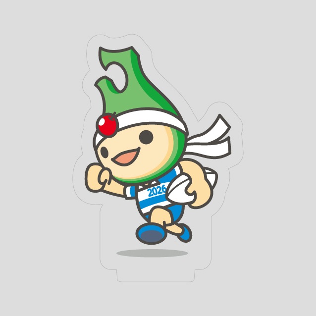 青の煌（きら）めきあおもり国スポ・障スポ 公式マスコット「アップリート君」ミニアクリルスタンド