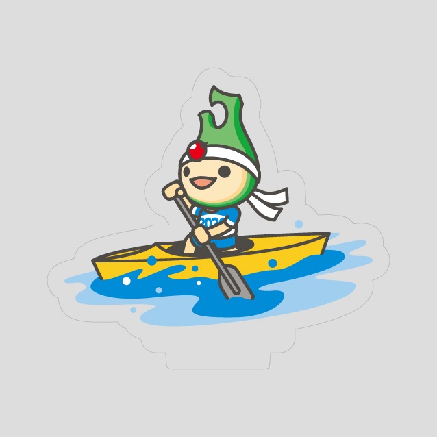 青の煌（きら）めきあおもり国スポ・障スポ 公式マスコット「アップリート君」ミニアクリルスタンド