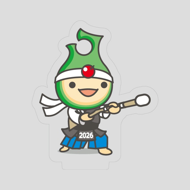 青の煌（きら）めきあおもり国スポ・障スポ 公式マスコット「アップリート君」ミニアクリルスタンド