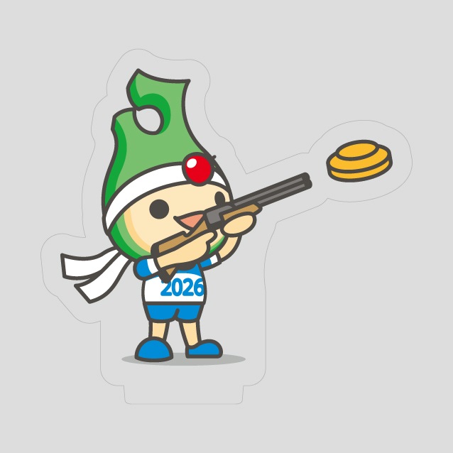 青の煌（きら）めきあおもり国スポ・障スポ 公式マスコット「アップリート君」ミニアクリルスタンド