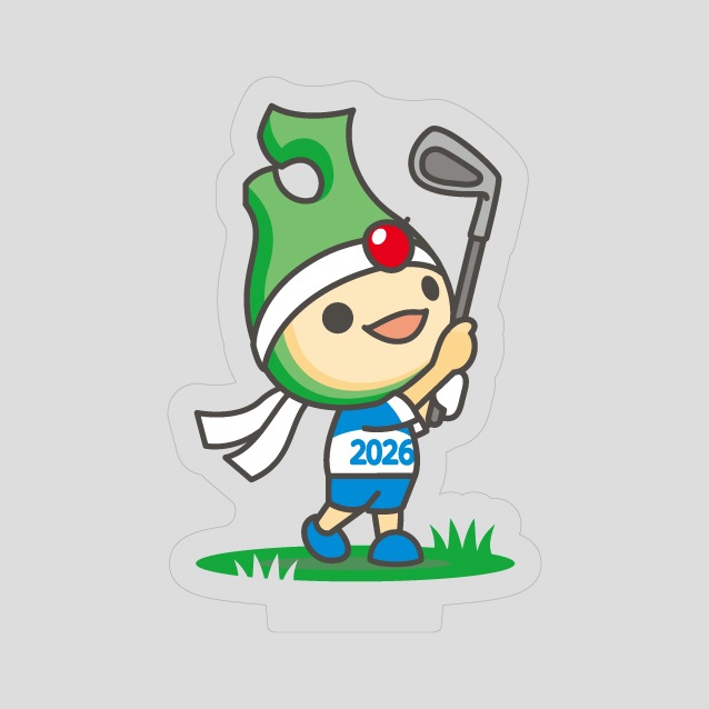 青の煌（きら）めきあおもり国スポ・障スポ 公式マスコット「アップリート君」ミニアクリルスタンド