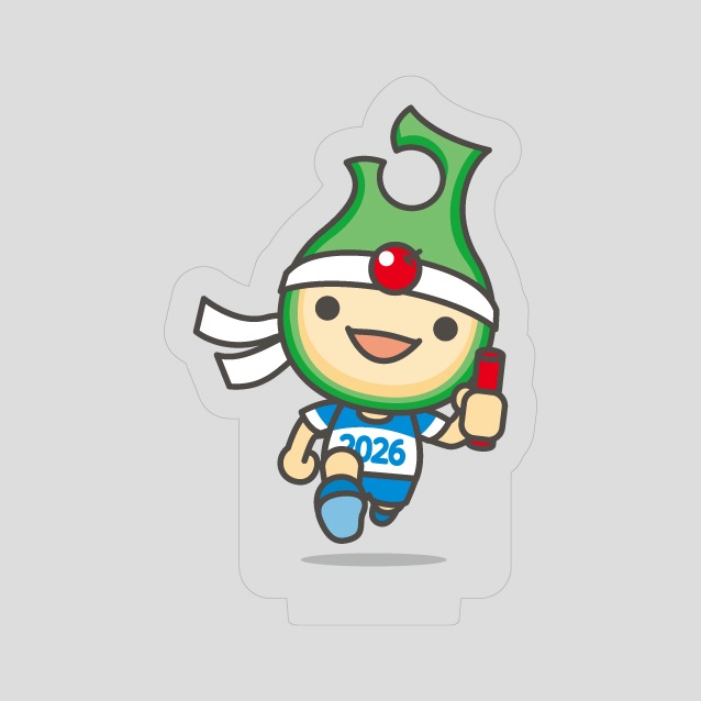 青の煌（きら）めきあおもり国スポ・障スポ 公式マスコット「アップリート君」ミニアクリルスタンド