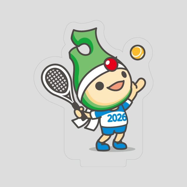 青の煌（きら）めきあおもり国スポ・障スポ 公式マスコット「アップリート君」ミニアクリルスタンド