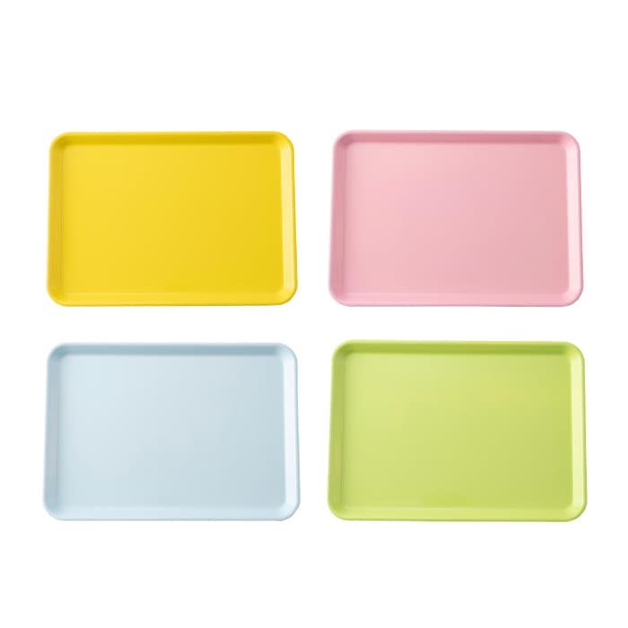 （まとめ）アサヒ興洋 カラフルエコトレー 33cm長 食洗機対応 イエロー 1枚〔×3セット〕 33cm 長 食洗 カラフルエコトレー グリーン 商品ラインナップー株式