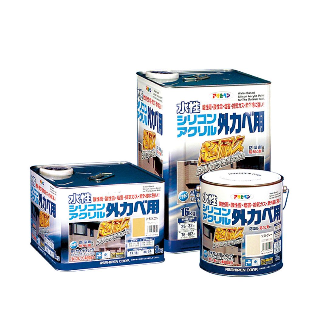 水性シリコンアクリル外かべ用