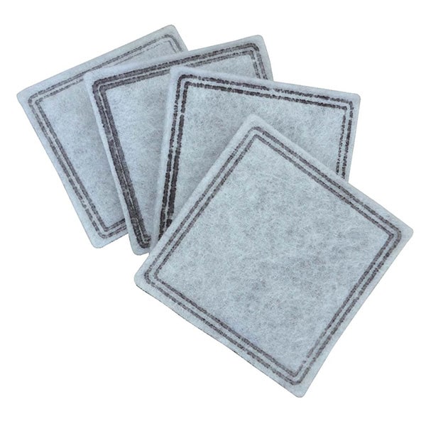 ドリンクウェル 交換用活性炭フィルター アクアキューブ用 ４枚入り