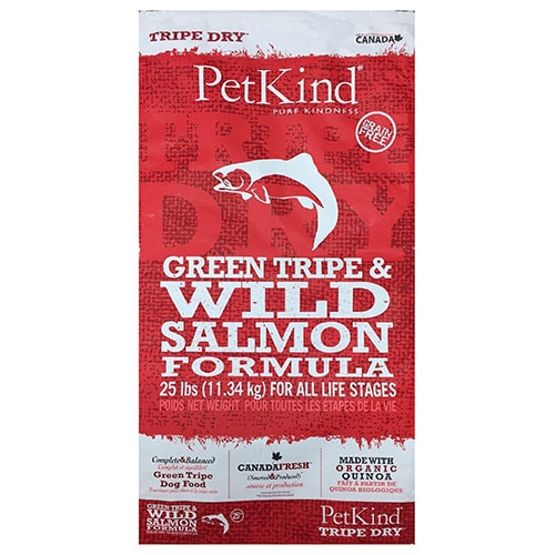 Pet Kind（ペットカインド）トライプドライ グリーントライプ＆ワイルドサーモン 11.34Kg