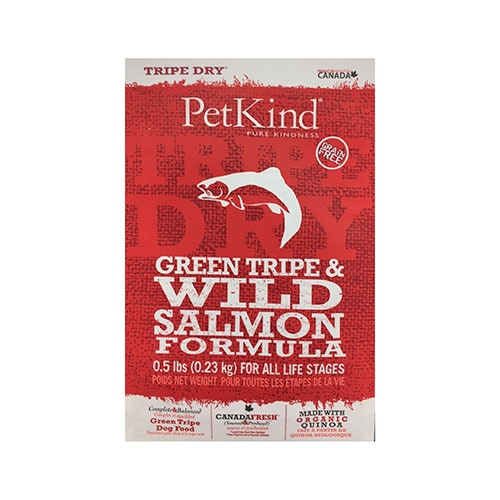 Pet Kind（ペットカインド）トライプドライ グリーントライプ＆ワイルドサーモン 230g
