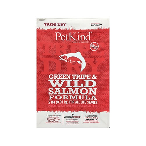 Pet Kind（ペットカインド）トライプドライ グリーントライプ＆ワイルドサーモン 907g