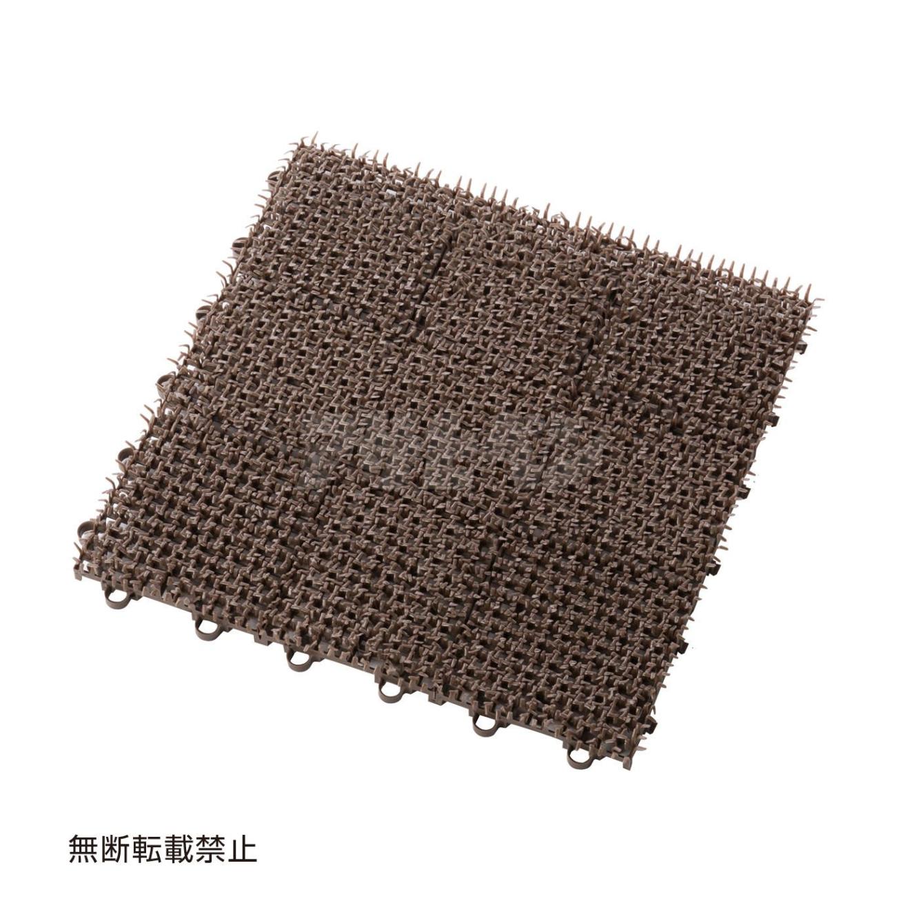 OPPO necoshiba 4枚入 ブラウン オッポ 猫用人工芝 砂取りマット